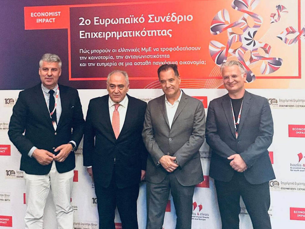 ECONOMIST IMPACT-Δημήτρης Πτωχός: «Να μεγαλώσουμε το αποτύπωμα των ΜμΕ της Περιφέρειάς μας, εκμεταλλευόμενοι τα συγκριτικά μας πλεονεκτήματα»