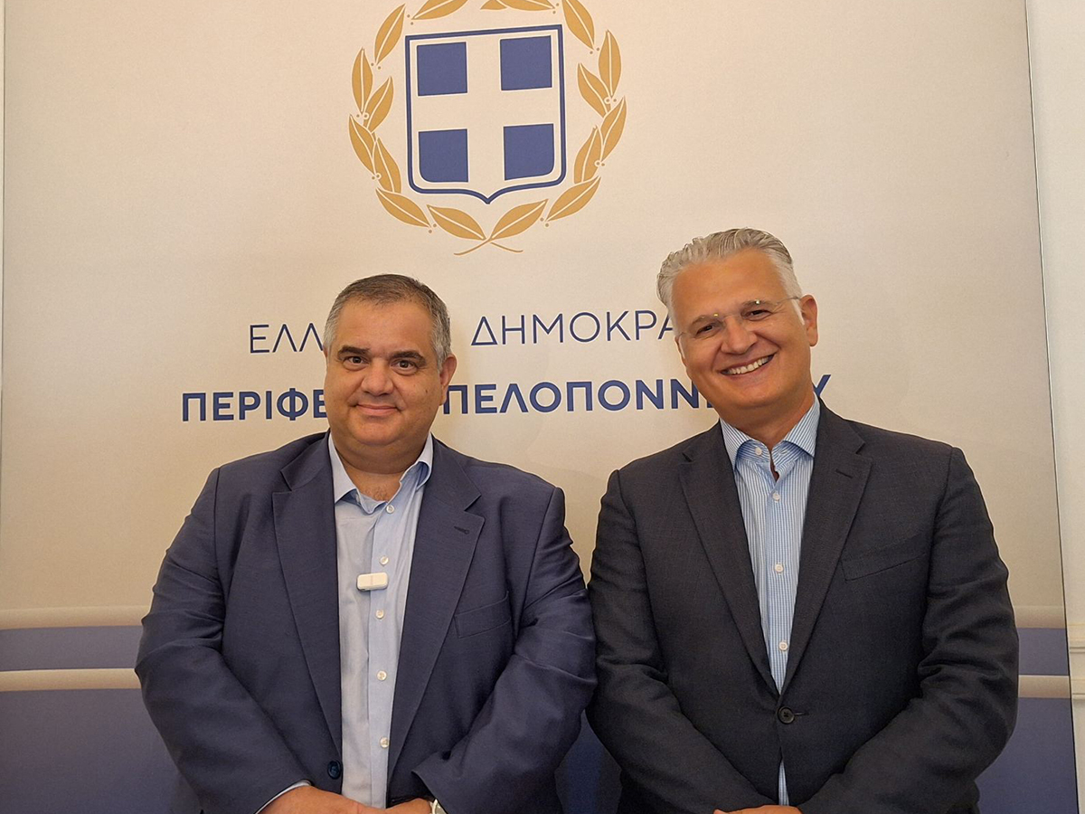 Θεσμική θωράκιση, απλοποίηση διαδικασιών και χρηματοδοτικά εργαλεία στο επίκεντρο της συνάντησης του Περιφερειάρχη Δημήτρη Πτωχού με τον Υφυπουργό Εσωτερικών Βασίλη Σπανάκη