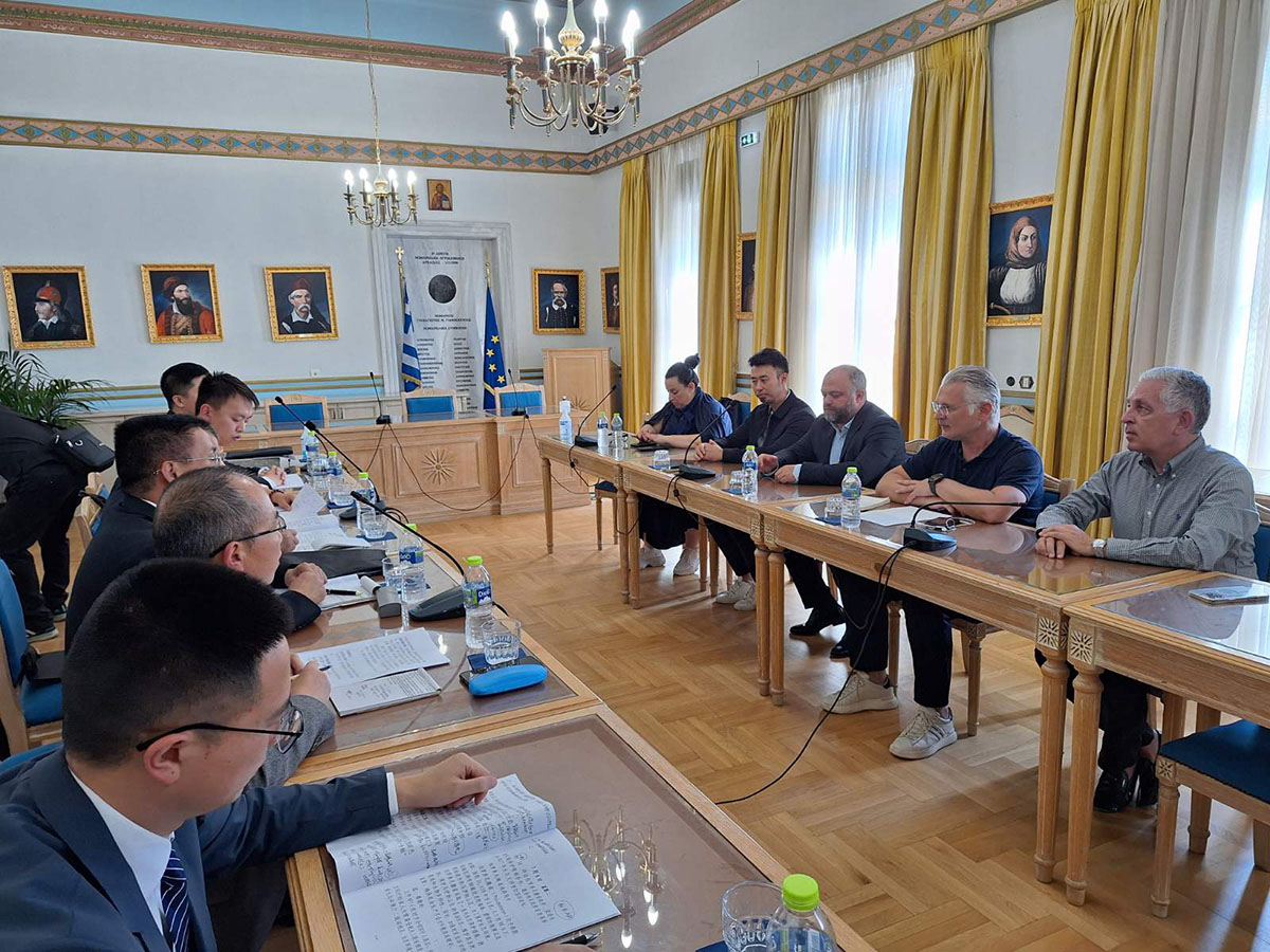 Η Περιφέρεια Πελοποννήσου υποδέχθηκε αντιπροσωπεία της Επαρχίας Γκουιζού της Κίνας – Στο τραπέζι επενδύσεις και τεχνογνωσία