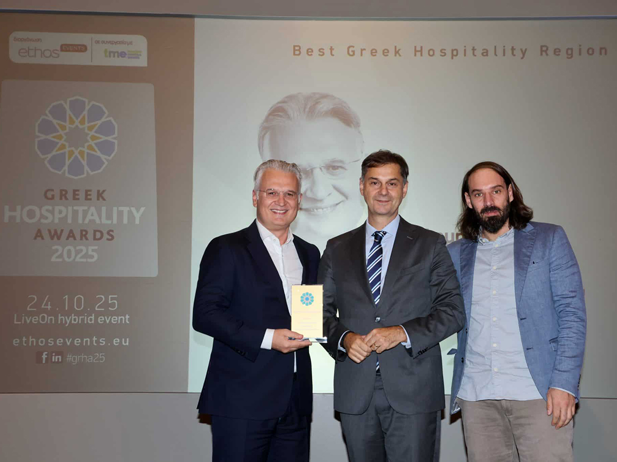 VisitPeloponnese | Η αυθεντική φιλοξενία της Πελοποννήσου τιμήθηκε στα Greek Hospitality Awards 2025