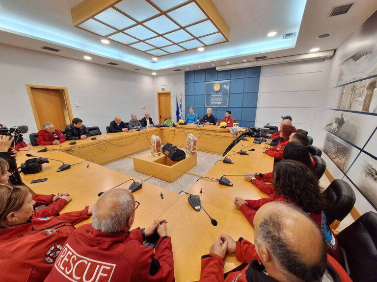 Η ετοιμότητα και η ενίσχυση της Πολιτικής Προστασίας είναι για εμάς θέμα ευθύνης και πράξης-Παράδοση εξοπλισμού στην ΕΟΔ Αργολίδας