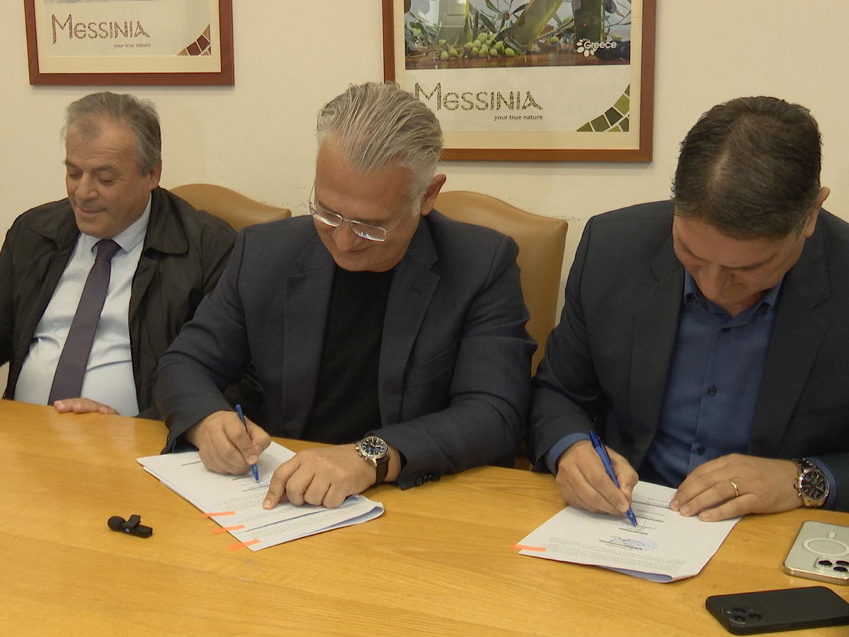 Υπεγράφη η προγραμματική σύμβαση για τον δρόμο Νέα Κορώνη – Χωματερό