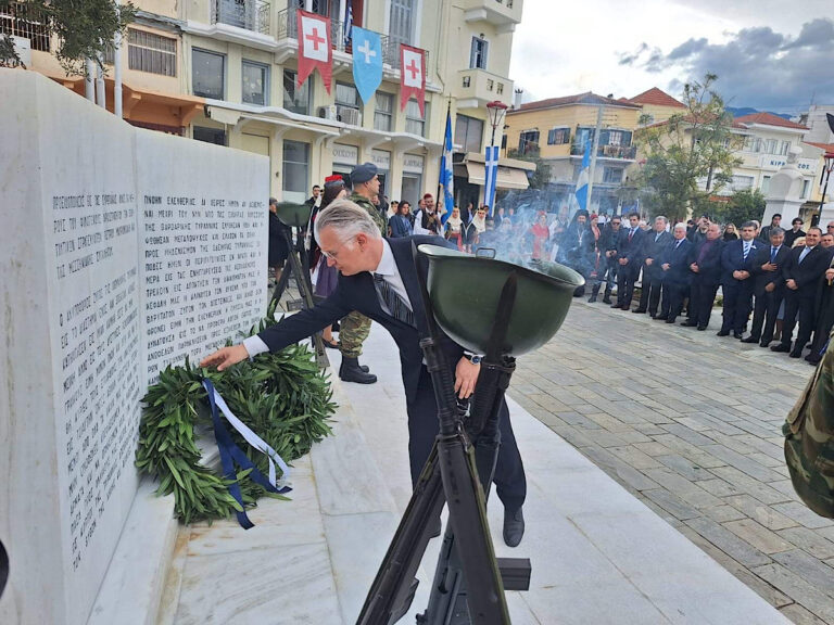 25η Μαρτίου | Δημήτρης Πτωχός: «Το όραμα της ελευθερίας γίνεται πράξη μέσα από τη συνέχεια»