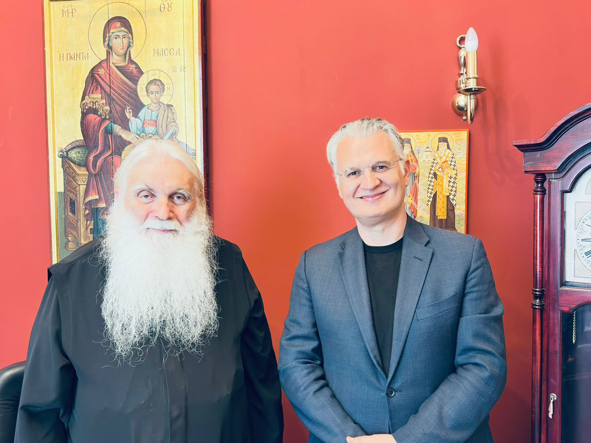 Εθιμοτυπική επίσκεψη του Περιφερειάρχη Δημήτρη Πτωχού στον Μητροπολίτη Αργολίδος κ. Νεκτάριο, ενόψει Πάσχα