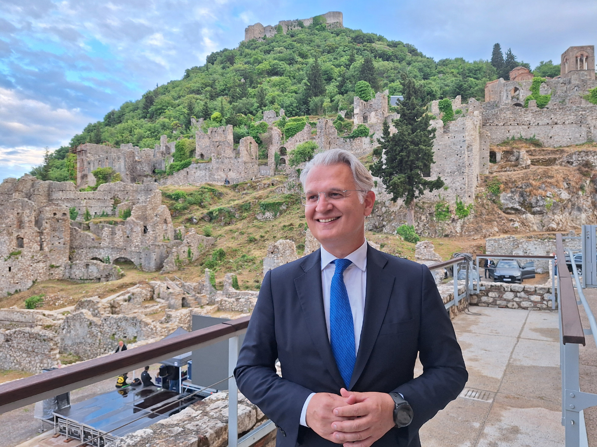 Νέα εποχή για το Παλάτι των Δεσποτών και την Καστροπολιτεία του Μυστρά