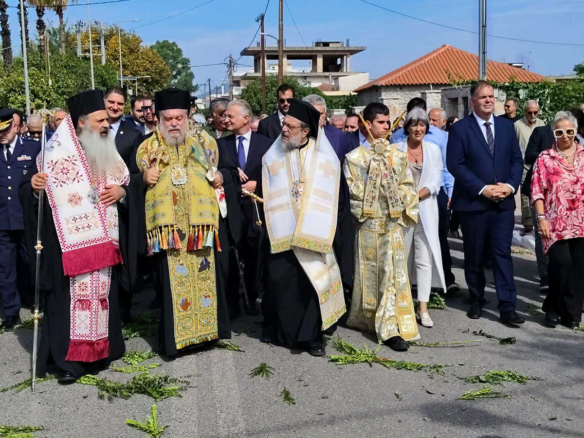 Στη Μεσσήνη για την υποδοχή της Παναγίας Βουλκανιώτισσας
